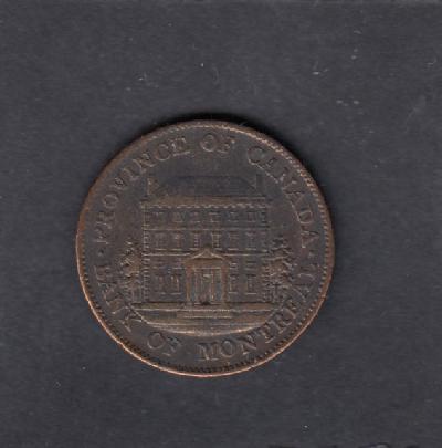 Beschrijving: 1/2 Penny MONTREAL